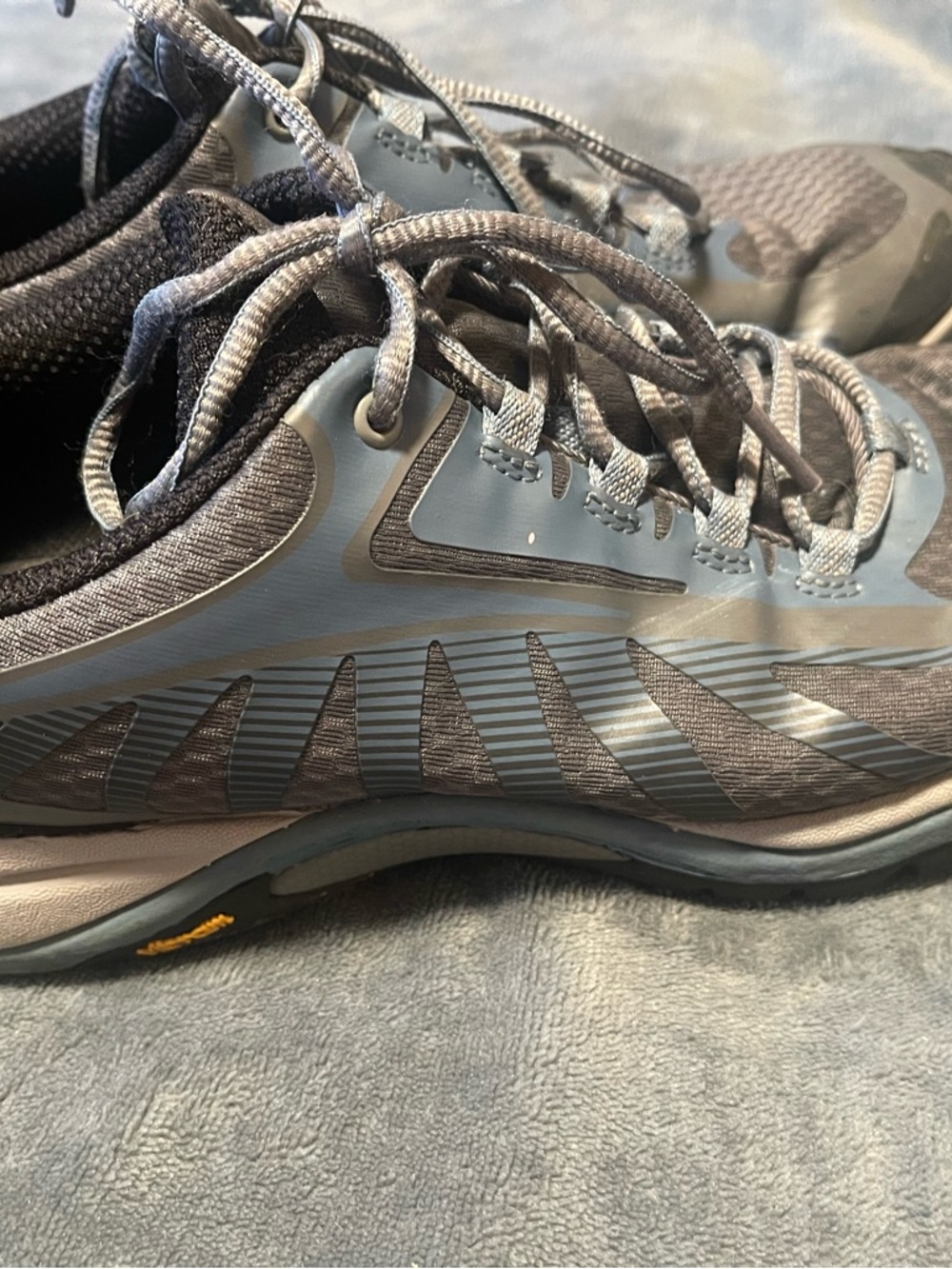 Merrell Women Siren Edge 3 Waterproof Shoe Womens Size 9 Hiking Gray Blue